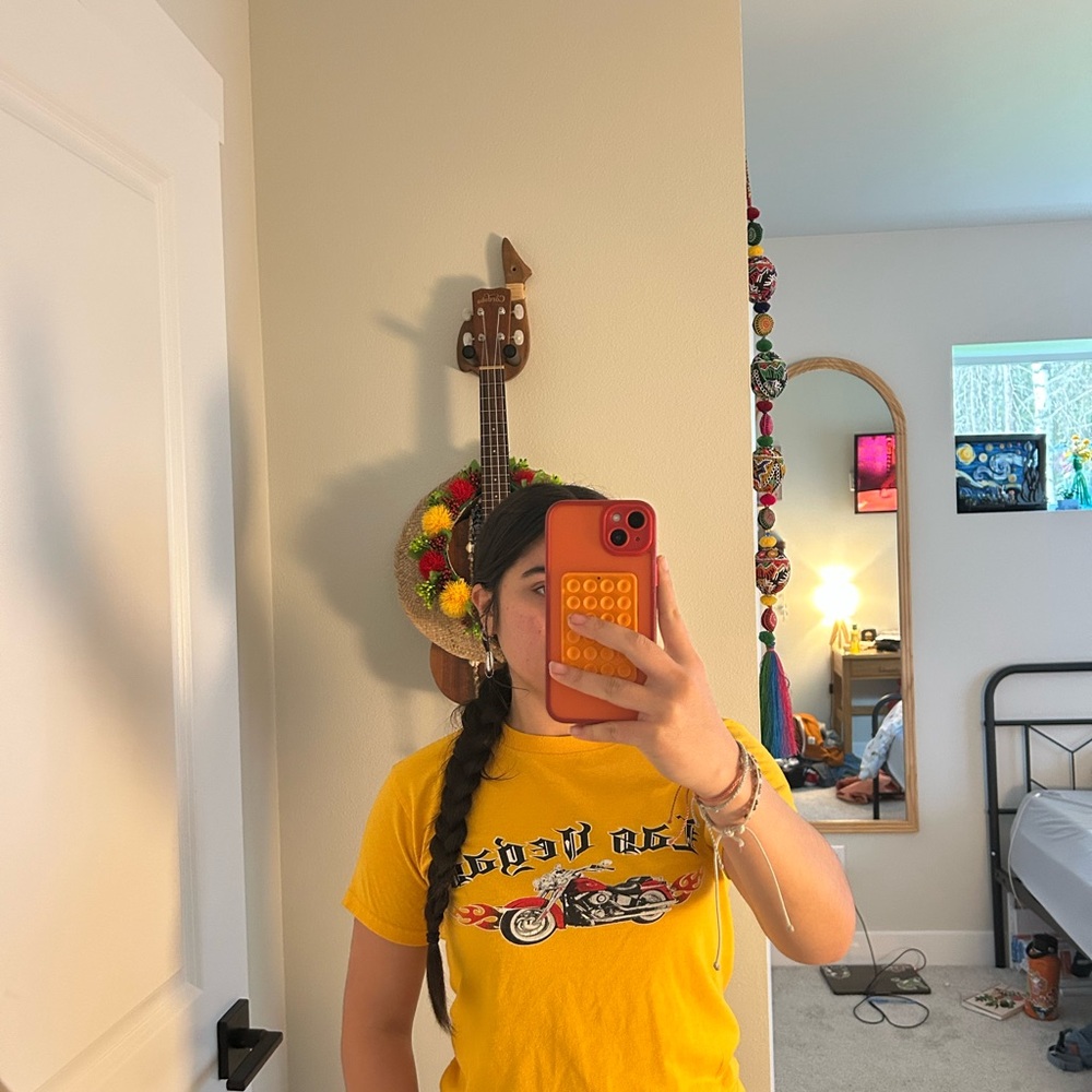 Yellow Graphic T-Shirt